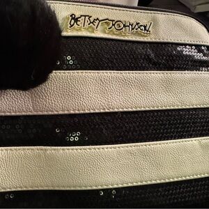 Betsey Johnson cosmetic Bag